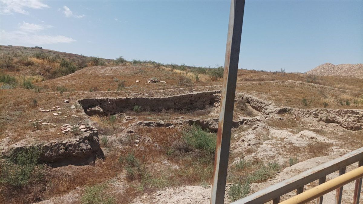 Axsikentdagi qadimiy shahar qoldiqlari